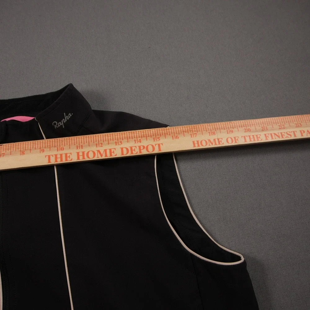 Rapha Full Zip Technical Cycling Men Vest L Black Performance
